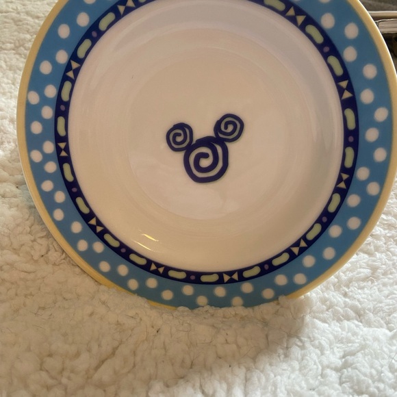 Disney Blue and White Ceramic plate - Picture 3 of 7